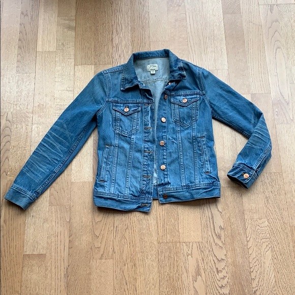 JCrew Trade Mark Denim Jean Jacket - Picture 5 of 7